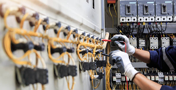 Professional Electrician technician working in Elkton, VA